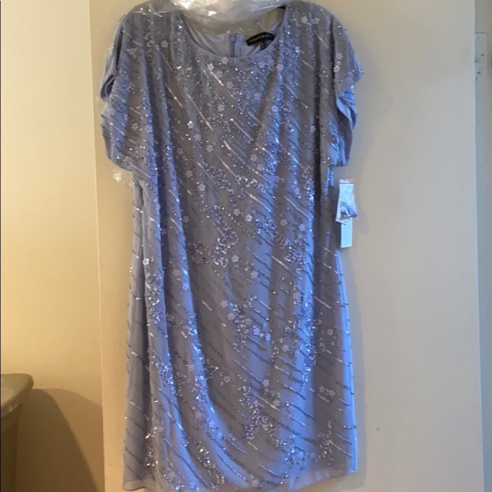 New Aidan mattox beaded dress NWT 10